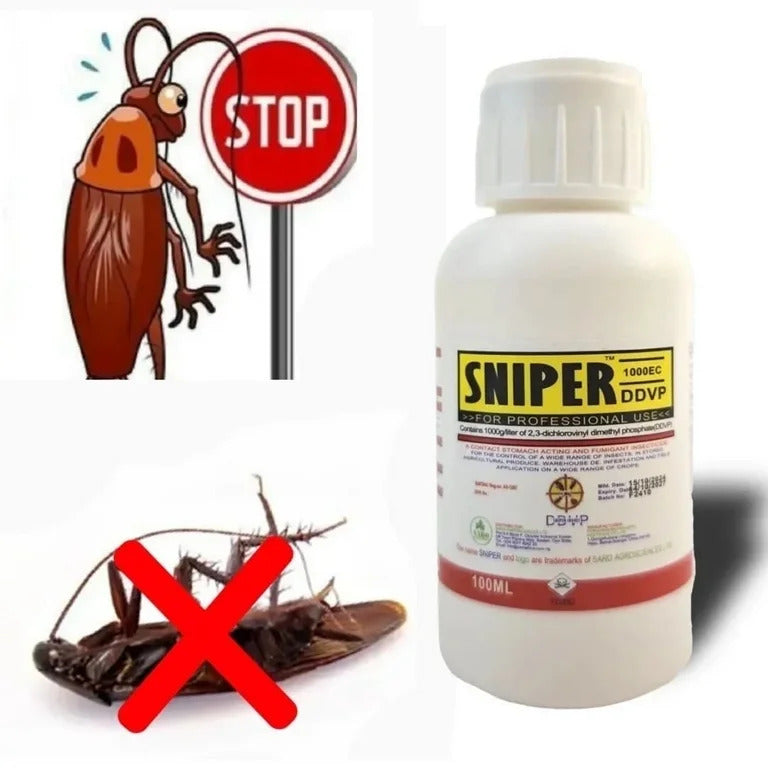 Solution Cockroach Killer - Fast-Acting Liquid Insecticide 100ml